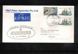 Australian Antarctic Territory 1994 Antarctica Ship Aurora Australis Interesting Cover - Onderzoeksstations