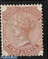 Mauritius 1879 2c, WM CC-Crown, Stamp Out Of Set, Unused (hinged) - Mauricio (1968-...)