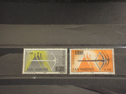 SAN MARINO - ESPRESSI - 1965 Balestra 2 Valori, Sopr. - TIMBRATI/USED - Express Letter Stamps