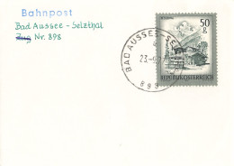 Bahnpost (R.P.O./T.P.O) Bad Aussee-Selzthal [Ausschnitt] (AD3100) - Storia Postale