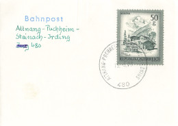 Bahnpost (R.P.O./T.P.O) Attnang-Puchheim-Stainach-Irding [Ausschnitt] (AD3101) - Storia Postale