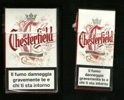 Pacchetti Di Sigarette ( Vuoti ) - Chesterfield Red Da 10 E 20 Pezzi - Sigarettenkokers (leeg)