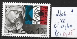 POLOGNE 2206 ** Côte 0.40 € - Unused Stamps
