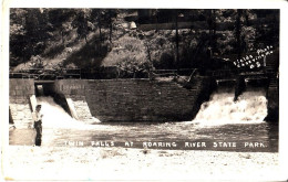 CD57. Vintage Postcard. Twin Falls At Roaring River State Park, Missouri, USA - Andere & Zonder Classificatie