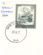 Bahnpost (R.P.O./T.P.O) Wien-Grein [Ausschnitt] (AD3106) - Briefe U. Dokumente