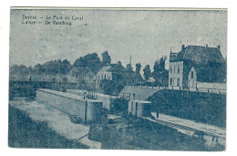 Deynze  Deinze   Le Pont Du Canal   De Vaartbrug - Deinze