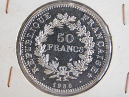 France 50 Francs 1980 FDC HERCULE (1077) Argent Silver - 50 Francs