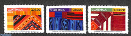 Guatemala 2020 Definitives 3v, Mint NH, Various - Textiles - Textiles