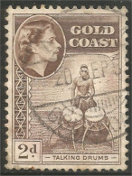 456 Gold Coast 1952 Tam-Tam Tambour Talking Drums (GOL-31d) - Other & Unclassified