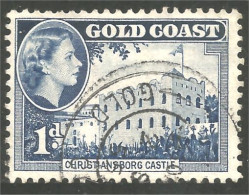 456 Gold Coast 1952 Chateau Christiansborg Castle Elizabeth II (GOL-30) - Goldküste (...-1957)