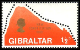 452 Gibraltar 1/2d Rock MNH ** Neuf SC (GIB-24b) - Minerales