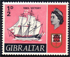 452 Gibraltar Sailing Ship Voilier HMS Victory MNH ** Neuf SC (GIB-16a) - Gibraltar