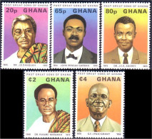 450 Ghana Politicians MNH ** Neuf SC (GHA-28) - Ghana (1957-...)