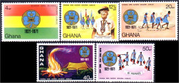 450 Ghana Girl Scouts Guides Jeannettes MNH ** Neuf SC (GHA-26a) - Altri & Non Classificati