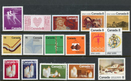 Canada MNH  1972 Year Set - Ungebraucht