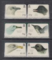 2010 British Antarctic Territory Birds Oiseaux  Complete Set Of 3 Pairs MNH - Neufs