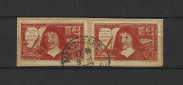 FRANCE OBL Sur FRAGMENT 341 Et 342 - Used Stamps