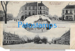 225370 DENMARK DANMARK MULTI VIEW CUT CORNER CIRCULATED TO ARGENTINA POSTAL POSTCARD - Danemark