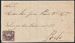 Letter/ Lettre - 1880,  Braga To Porto - Brieven En Documenten