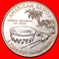 * AMERICAN SAMOA USA 1/4 DOLLAR 2009P UNC FROM ROLLS!!! LOW START NO RESERVE! - 1999-2009: State Quarters