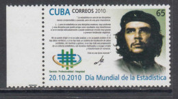 2010 Cuba Che Guevara World Statistics Day  Complete Set Of 1 MNH - Unused Stamps