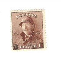 Roi Casqué.50 Centimes.MNH,Neuf Sans Charnière. - 1919-1920 Trench Helmet