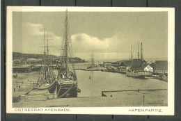 Demark Deutschland Germany Ostseebad ALPENRADE Hafenpartie Harbour, Unused - Danemark