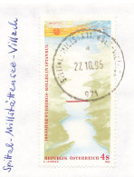 Bahnpost (R.P.O./T.P.O) Spittal-Millstättersee-Villach [Ausschnitt] (AD3108) - Storia Postale