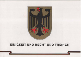 Germany Deutschland 1990 Deutsche Einheit, German Unity, Fahne Flag, Offnung Der Innerdeutschen Grenzen, Bonn - 1981-1990