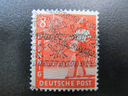 Bizone Nr. 38IDDF, 1948, Diagonal, Ungebraucht, BPP Geprüft, Mi 60€  *DEL339* - Postfris