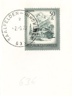 Bahnpost (R.P.O./T.P.O) Saalfelden-Innsbruck [Ausschnitt] (AD3113) - Lettres & Documents