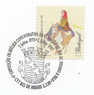 Portugal Cachet Commemoratif élévation Rio De Mouro Sintra A Village 1997 Event Postmark - Sellados Mecánicos ( Publicitario)