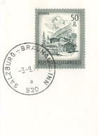 Bahnpost (R.P.O./T.P.O) Salzburg-Braunau Am Inn [Ausschnitt] (AD3115) - Storia Postale