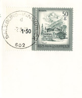 Bahnpost (R.P.O./T.P.O) Salzburg-Innsbruck [Ausschnitt] (AD3116) - Cartas & Documentos