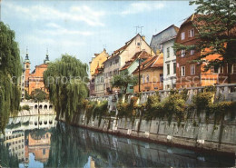 72451130 Ljubljana Partie Am Fluss Innenstadt Ljubljana - Slovenia