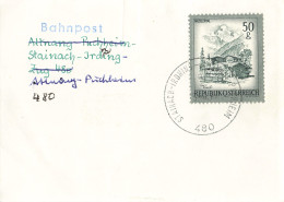 Bahnpost (R.P.O./T.P.O) Stainach-Irdning-Attnang-Puchheim [Ausschnitt] (AD3119) - Cartas & Documentos