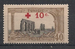 TUNISIE - 1916 - N°YT. 54 - Croix-Rouge 10c Sur 40c - Neuf Luxe** / MNH / Postfrisch - Nuevos