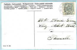 Postkaart Met Sterstempel ORGEO - 1906 - Sternenstempel