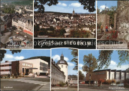 72450661 Siegen Westfalen Marktplatz Stadtbad Unteres Schloss Siegerlandhalle Ob - Siegen