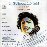 L. Subramaniam - Live In Moscow. CD - Nueva Era (New Age)