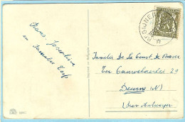 Postkaart Met Sterstempel BEGIJNENDIJK - 1947 - Sternenstempel