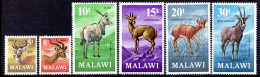 MALAWI N° YT 150 151 152 153 154 Et 155 Timbres Tous Neuf ** Sans Charnière Without Hinge Antilope - Malawi (1964-...)