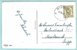 Postkaart Met Sterstempel SIJSELE - 1941 - Sellos Con Estrellas