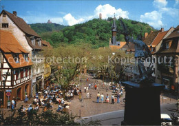 72449261 Weinheim Bergstrasse Marktplatz Burgruine Windeck Und Wachenburg Weinhe - Weinheim