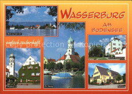 72449257 Wasserburg Bodensee Ortsblick Museum St Georg Kirche Schloss Wasserburg - Wasserburg A. Bodensee