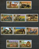 Rwanda 1972. Yvert 451-60 ** MNH. - Unused Stamps