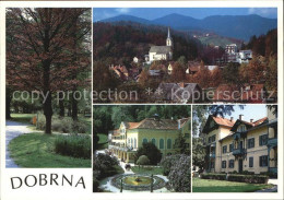 72448933 Dobrna Park Kirche Schloss Teilansicht Dobrna - Slovenia