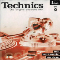 Technics. The Original Sessions 2004. 3 X CD - Dance, Techno En House