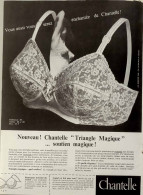 Publicité Papier  LINGERIE CHANTELLE Mai 1963 EDM 18 - Pubblicitari