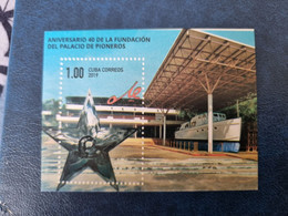 CUBA  NEUF  2019    HB  PALACIO  PIONEROS-EL  CHE  //  PARFAIT   ETAT  //  1er  CHOIX  // - Unused Stamps
